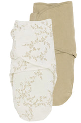 Swaddle Meyco 2pack - Branches-Uni - 0-3m - Mari Kali Stores Cyprus